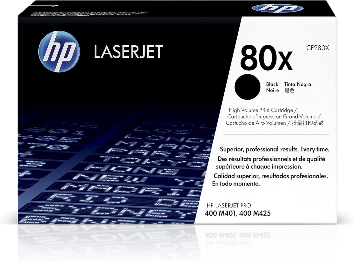HP 80X Tonerkartusche, Schwarz