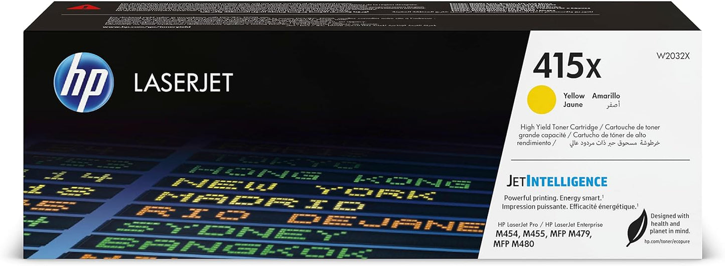 HP 415X LaserJet Tonerkartusche, Gelb