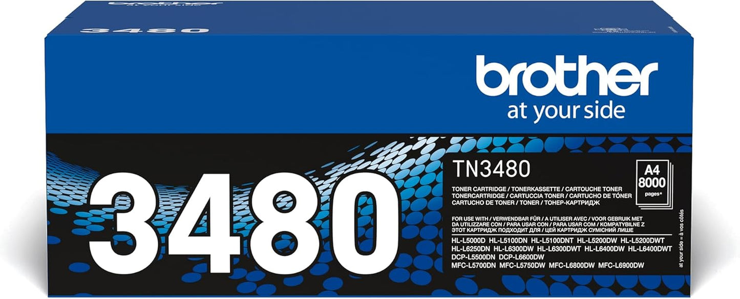 Brother TN-3480K Tonerkartusche, Schwarz