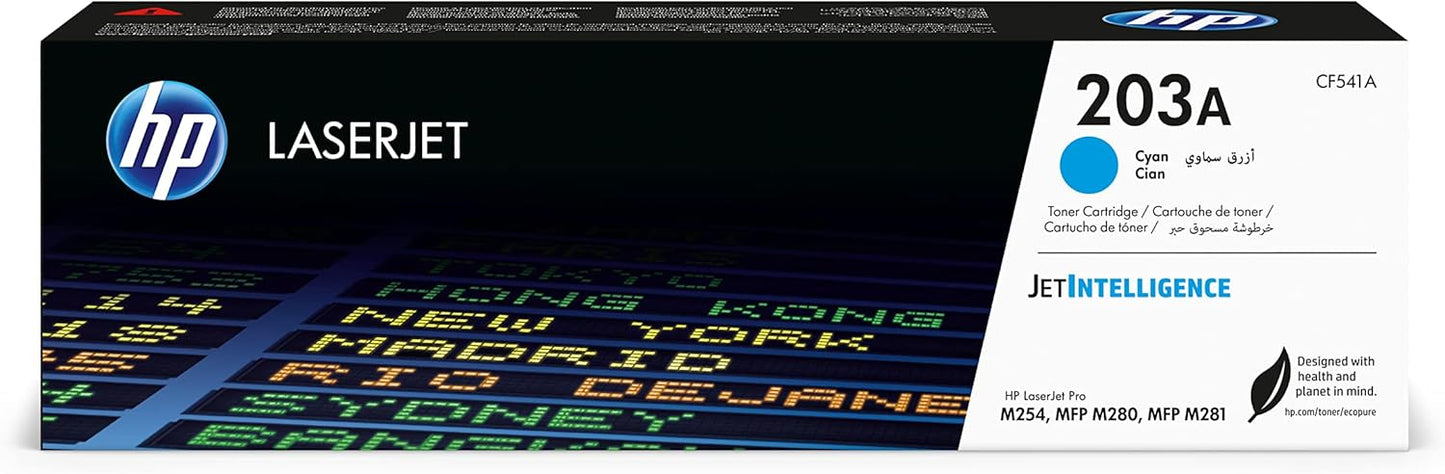 HP 203A Tonerkartusche, Cyan