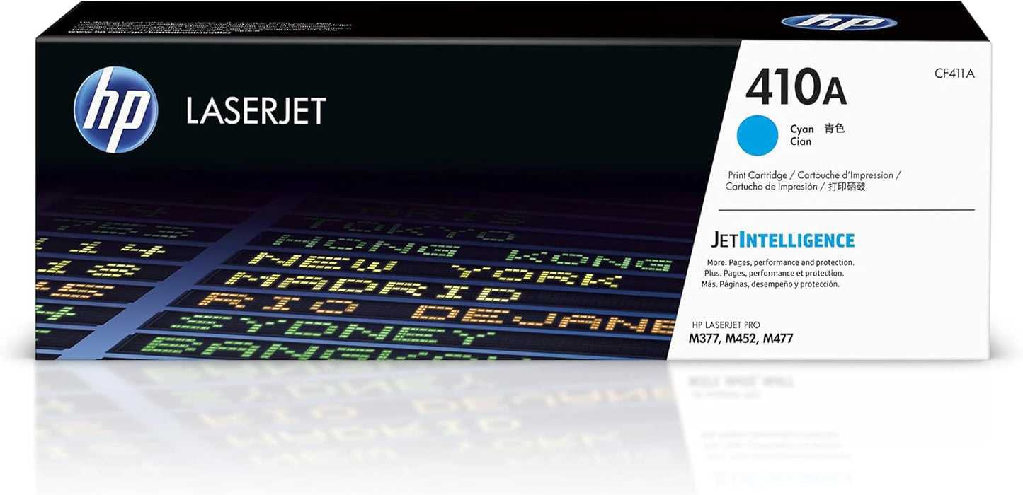 HP 410A Tonerkartusche, Cyan