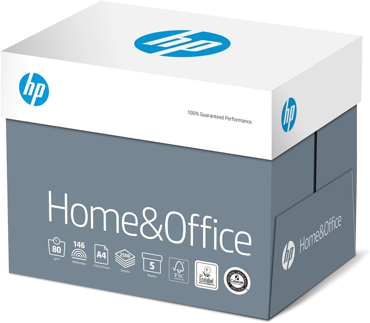 HP Kopierpapier Home & Office, 2500 Blatt (5x500)